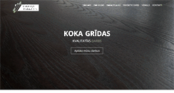 Desktop Screenshot of gridasparkets.lv